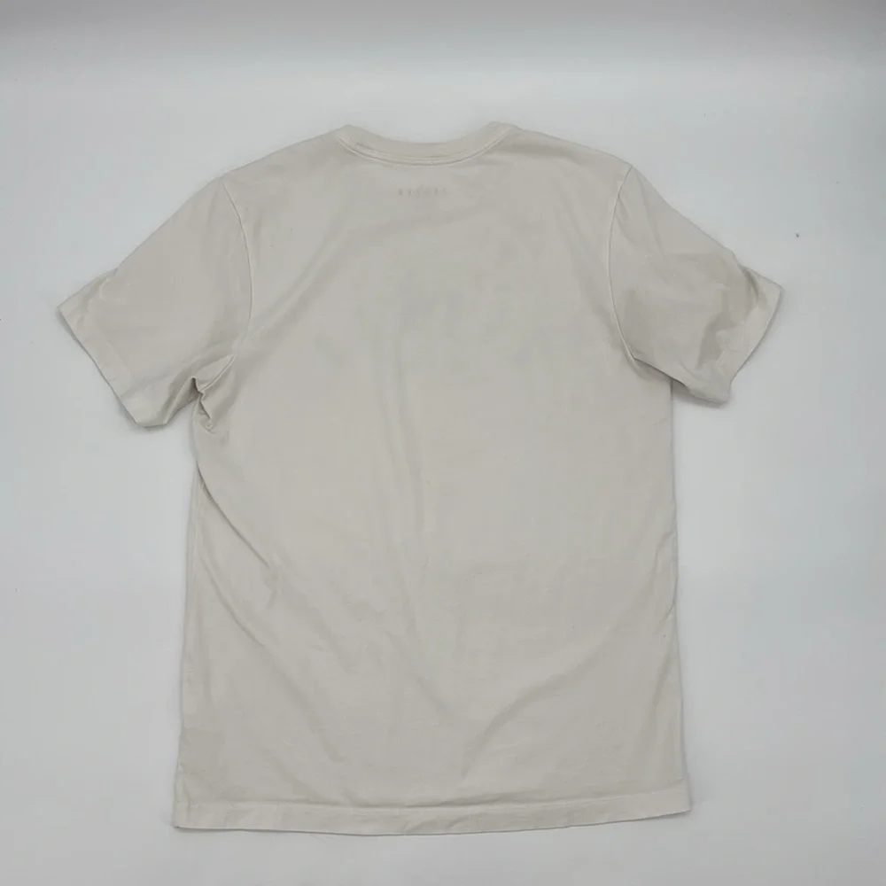 Jordan T-Shirt Mens Graphic Tee Logo Short Sleeve‎ 'Sail' FB7365-133 size Medium